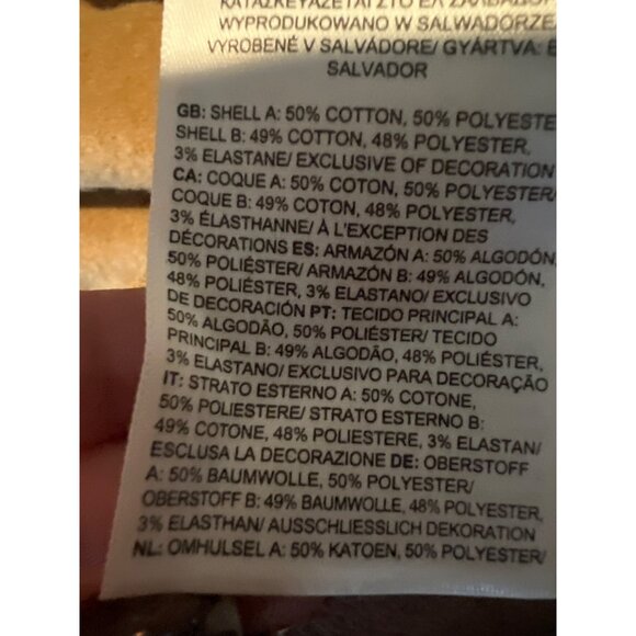 The North Face Mens Beige 1/4 Zip Pullover Sweatshirt XXL Cotton Polyester Blend - Picture 5 of 6